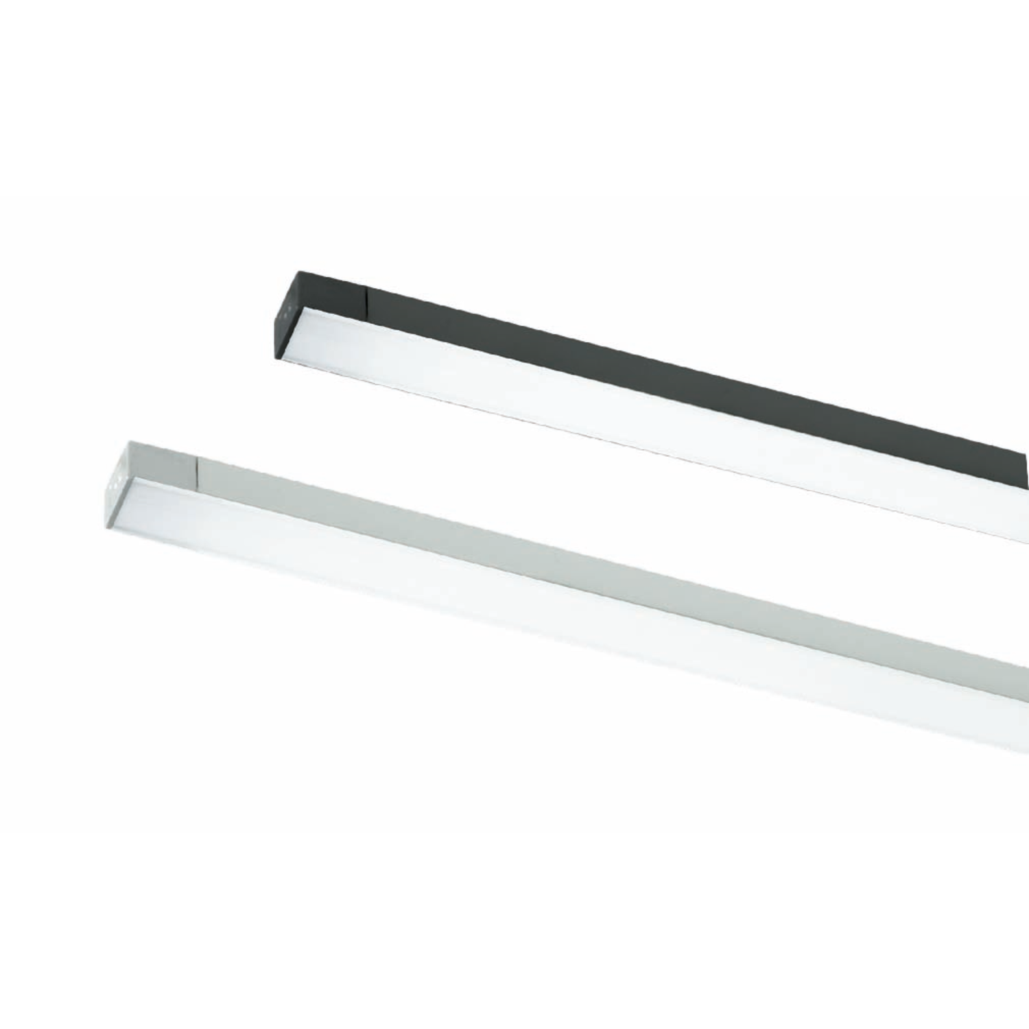 Profilé led+cache mec1 3000 alu anodisé 
